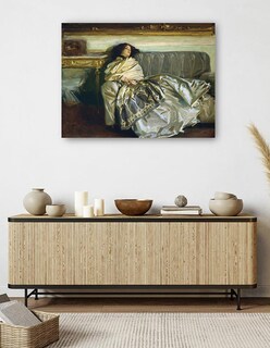 Foto 5 | Cuadro Decorativo - Nonchaloir (reposo) (1911)- John Singer Sargent - Fotografía - 77x102 - Impresión En Lienzo -