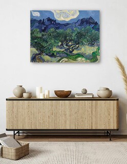 Foto 5 | Cuadro Decorativo - Los Olivos- Vincent Van Gogh - Paisaje - 46x61 - Impresión En Lienzo - Fine Art Tj