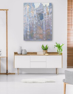 Foto 5 | Cuadro Decorativo - Catedral De Rouen, Fachada Oeste (1894)- Claude Monet - Ciudades - 69x92 - Impresión En Lie