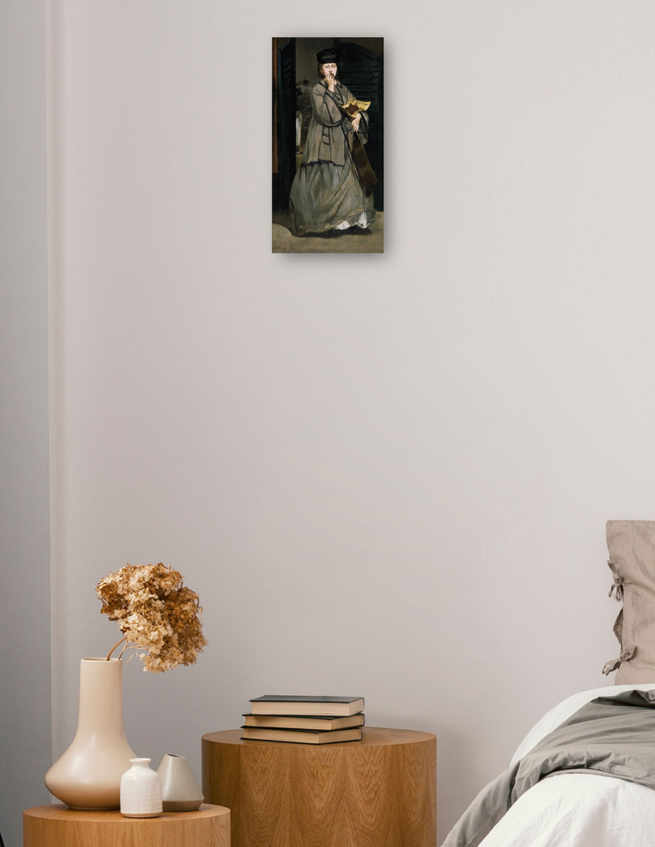 Foto 2 | Cuadro Decorativo - Cantante Callejero- Edouard Manet - Fotografía - 46x89 - Impresión En Lienzo - Fine Art Tj