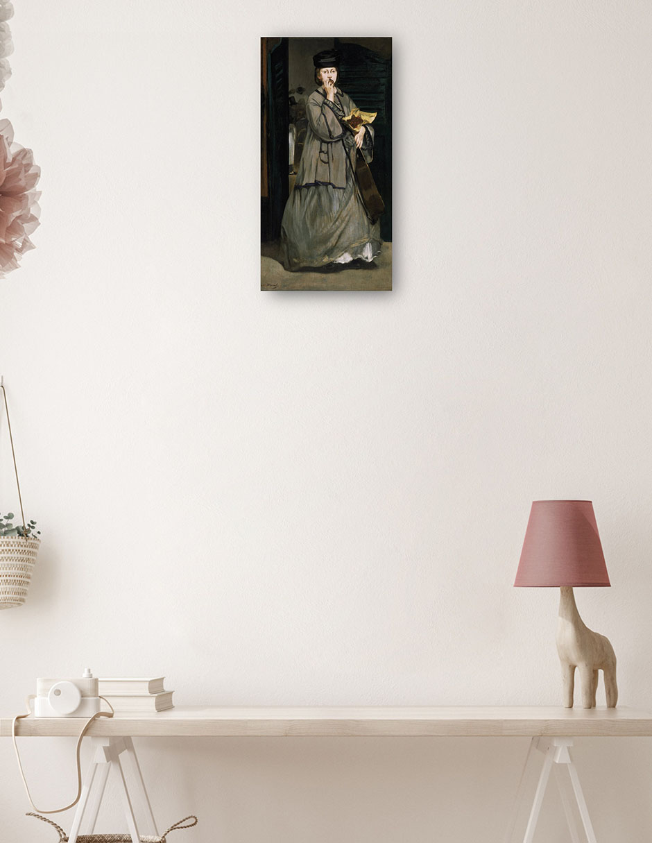 Foto 3 | Cuadro Decorativo - Cantante Callejero- Edouard Manet - Fotografía - 46x89 - Impresión En Lienzo - Fine Art Tj