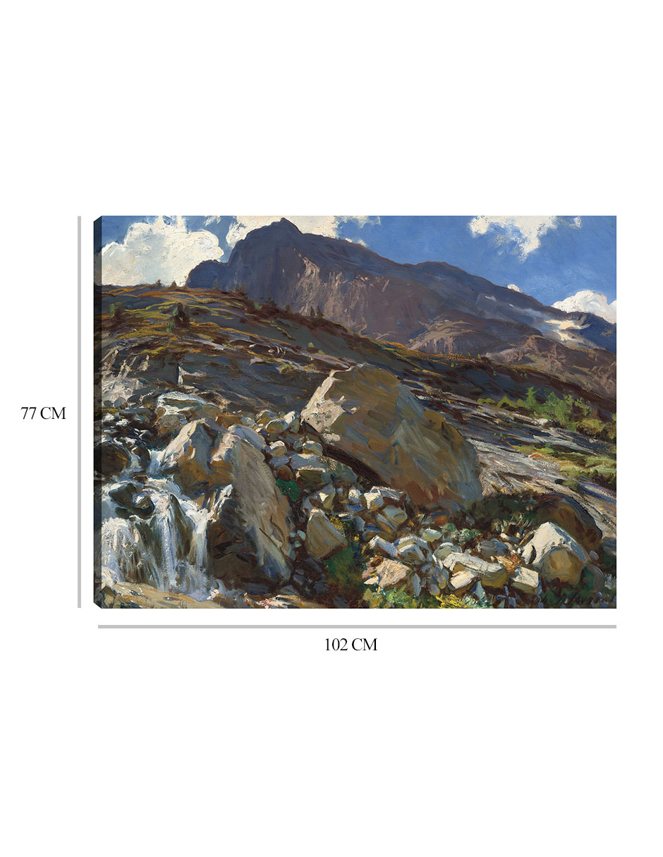 Foto 7 pulgar | Cuadro Decorativo - Paso Del Simplón (1911)- John Singer Sargent - Paisaje - 77x102 - Impresión En Lienzo - Fine Art Tj