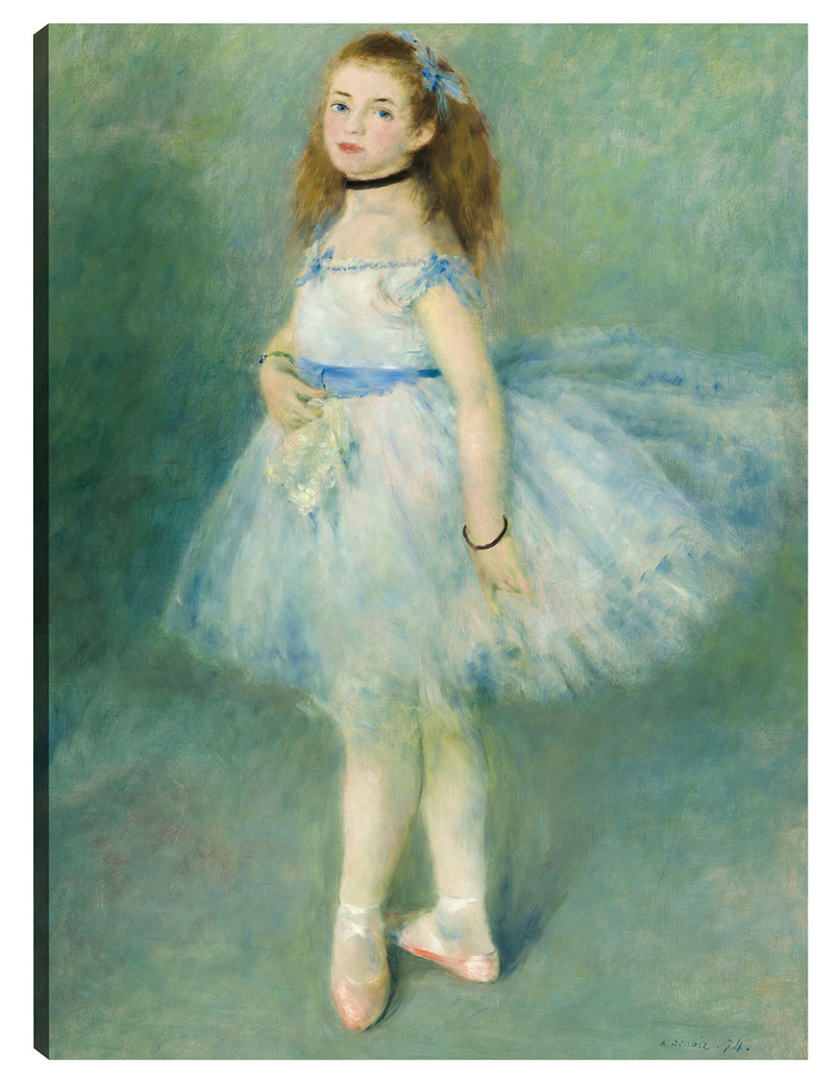 Cuadro Decorativo - El Bailarín- Pierre-auguste Renoir - Fotografía - 28x36 - Impresión En Lienzo - Fine Art Tj