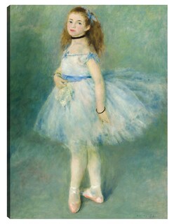Foto 1 | Cuadro Decorativo - El Bailarín- Pierre-auguste Renoir - Fotografía - 28x36 - Impresión En Lienzo - Fine Art Tj