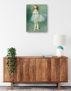Foto 2 | Cuadro Decorativo - El Bailarín- Pierre-auguste Renoir - Fotografía - 28x36 - Impresión En Lienzo - Fine Art Tj