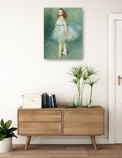 Foto 3 | Cuadro Decorativo - El Bailarín- Pierre-auguste Renoir - Fotografía - 28x36 - Impresión En Lienzo - Fine Art Tj