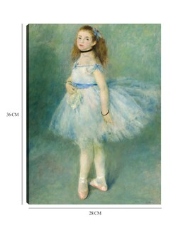 Foto 6 | Cuadro Decorativo - El Bailarín- Pierre-auguste Renoir - Fotografía - 28x36 - Impresión En Lienzo - Fine Art Tj