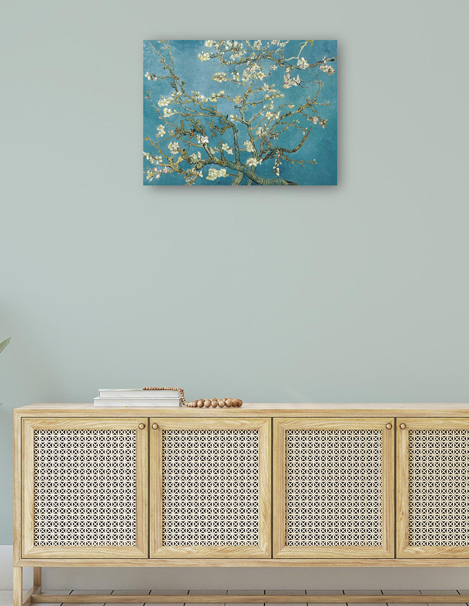 Foto 4 | Cuadro Decorativo - Flor De Almendro (c.1890)- Vincent Van Gogh - Floral - 77x102 - Impresión En Lienzo - Fine Art Tj