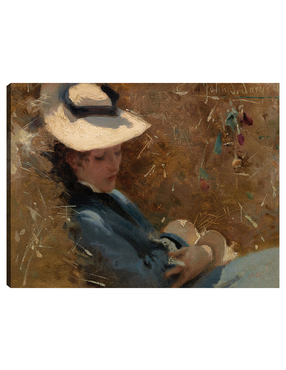 Cuadro Decorativo - Descanso (c. 1875)- John Singer Sargent - Fotografía - 46x61 - Impresión En Lienzo - Fine Art Tj