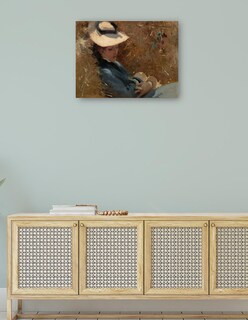 Foto 4 | Cuadro Decorativo - Descanso (c. 1875)- John Singer Sargent - Fotografía - 46x61 - Impresión En Lienzo - Fine Art Tj