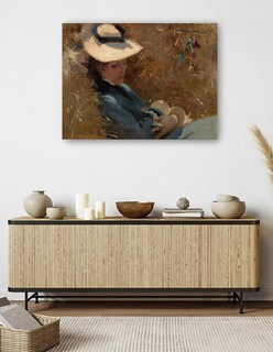 Foto 5 | Cuadro Decorativo - Descanso (c. 1875)- John Singer Sargent - Fotografía - 46x61 - Impresión En Lienzo - Fine Art Tj