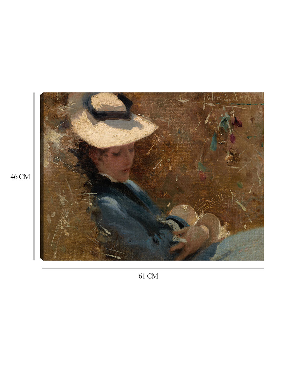 Foto 7 pulgar | Cuadro Decorativo - Descanso (c. 1875)- John Singer Sargent - Fotografía - 46x61 - Impresión En Lienzo - Fine Art Tj