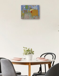 Foto 2 | Cuadro Decorativo - El Dormitorio (1889)- Vincent Van Gogh - Abstracto - 77x102 - Impresión En Lienzo - Fine Art Tj