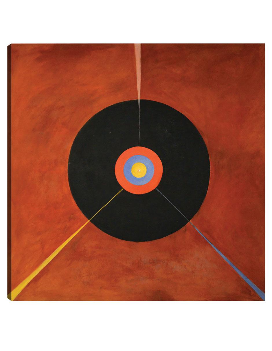 Cuadro Decorativo - El Cisne, N° 18 (1914 -1915)- Hilma Af Klint - Abstracto - 72x72 - Impresión En Lienzo - Fine Art