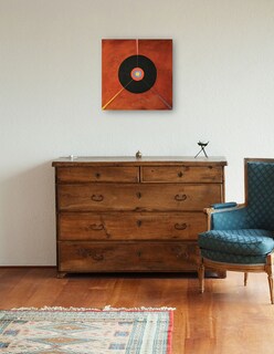 Foto 3 | Cuadro Decorativo - El Cisne, N° 18 (1914 -1915)- Hilma Af Klint - Abstracto - 72x72 - Impresión En Lienzo - Fine Art