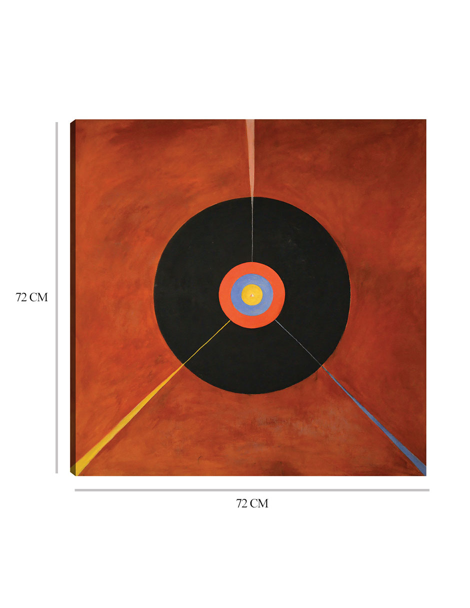Foto 6 | Cuadro Decorativo - El Cisne, N° 18 (1914 -1915)- Hilma Af Klint - Abstracto - 72x72 - Impresión En Lienzo - Fine Art