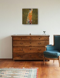Foto 3 | Cuadro Decorativo - Esperanza, Ii (1907 - 1908)- Gustav Klimt - Fotografía - 51x51 - Impresión En Lienzo - Fine Art Tj