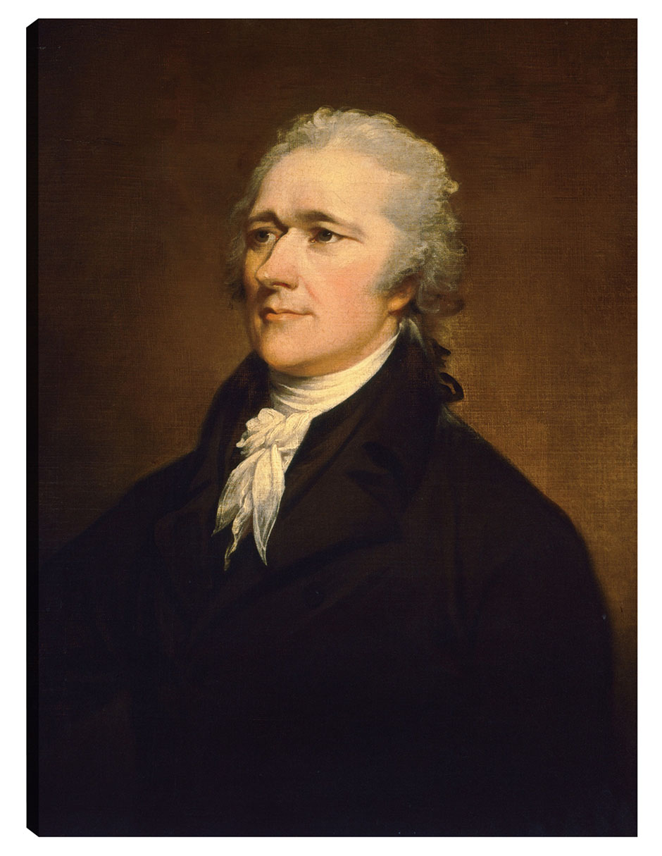 Foto 2 pulgar | Cuadro Decorativo - Alejandro Hamilton, C. 1806- John Trumbull - Fotografía - 69x92 - Impresión En Lienzo - Fine Art Tj