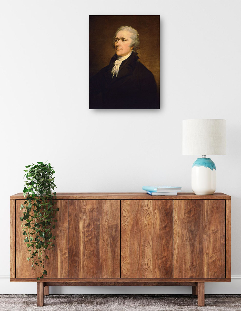 Foto 3 pulgar | Cuadro Decorativo - Alejandro Hamilton, C. 1806- John Trumbull - Fotografía - 69x92 - Impresión En Lienzo - Fine Art Tj