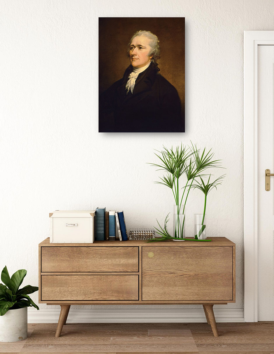Foto 4 pulgar | Cuadro Decorativo - Alejandro Hamilton, C. 1806- John Trumbull - Fotografía - 69x92 - Impresión En Lienzo - Fine Art Tj