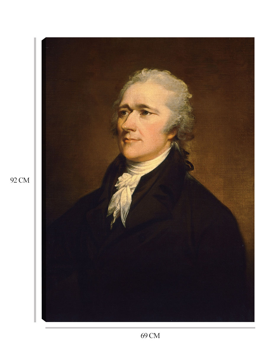 Foto 7 pulgar | Cuadro Decorativo - Alejandro Hamilton, C. 1806- John Trumbull - Fotografía - 69x92 - Impresión En Lienzo - Fine Art Tj