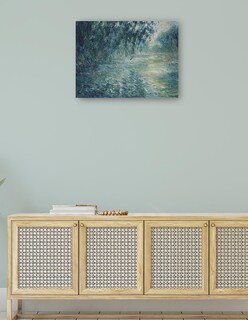 Foto 4 | Cuadro Decorativo - Mañana En El Sena (1898)- Claude Monet - Paisaje - 46x61 - Impresión En Lienzo - Fine Art Tj