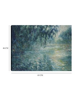Foto 6 | Cuadro Decorativo - Mañana En El Sena (1898)- Claude Monet - Paisaje - 46x61 - Impresión En Lienzo - Fine Art Tj