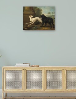 Foto 4 | Cuadro Decorativo - Misse Y Luttine, 1729- Jean-baptiste Oudry - Fotografía - 69x92 - Impresión En Lienzo - Fine Art Tj