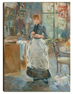 Foto 1 | Cuadro Decorativo - En El Comedor- Berthe Morisot - Fotografía - 77x102 - Impresión En Lienzo - Fine Art Tj