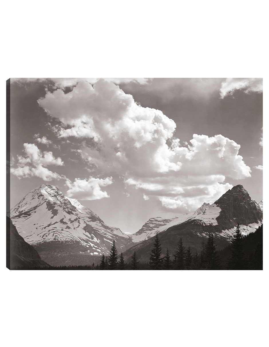 Foto 1 | Cuadro Decorativo - Parque Nacional Los Glaciares, Montana- Ansel Adams - Religión - 77x102 - Impresión En Lien