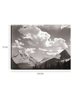 Foto 6 | Cuadro Decorativo - Parque Nacional Los Glaciares, Montana- Ansel Adams - Religión - 77x102 - Impresión En Lien