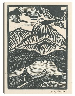 Foto 1 | Cuadro Decorativo - Otoño Ii (1924)- Mikuláš Galanda - Abstracto - 107x143 - Impresión En Lienzo - Fine Art Tj