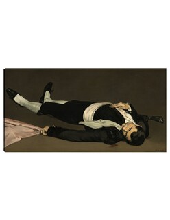 Foto 1 | Cuadro Decorativo - El Torero Muerto 1864- Edouard Manet - Fotografía - 46x89 - Impresión En Lienzo - Fine Art Tj