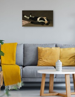 Foto 4 | Cuadro Decorativo - El Torero Muerto 1864- Edouard Manet - Fotografía - 46x89 - Impresión En Lienzo - Fine Art Tj