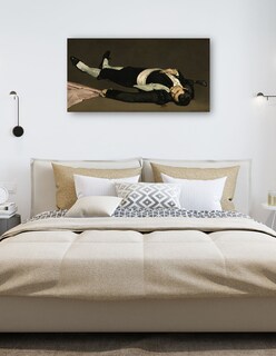 Foto 5 | Cuadro Decorativo - El Torero Muerto 1864- Edouard Manet - Fotografía - 46x89 - Impresión En Lienzo - Fine Art Tj
