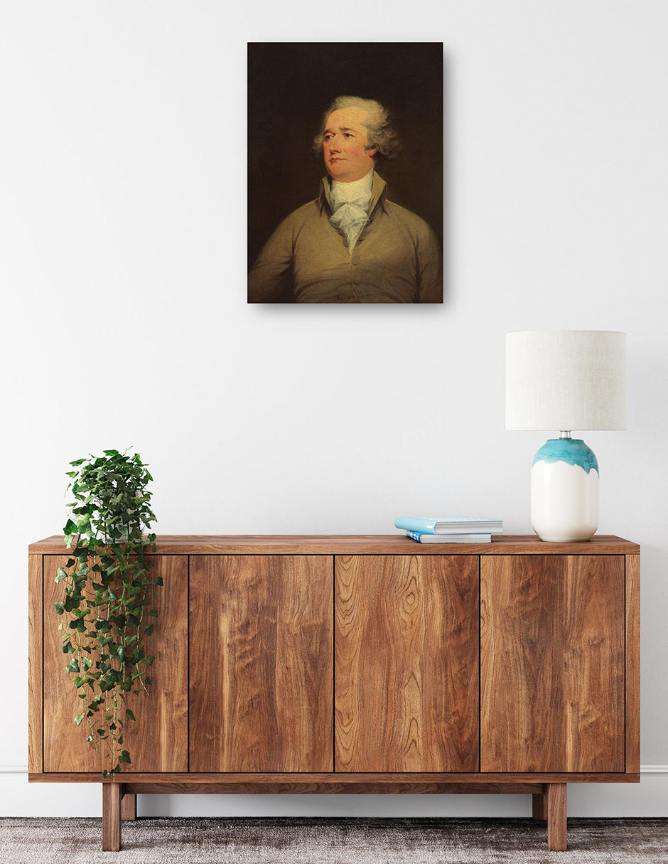 Foto 3 pulgar | Cuadro Decorativo - Alejandro Hamilton, C. 1792- John Trumbull - Fotografía - 28x36 - Impresión En Lienzo - Fine Art Tj