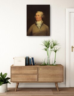 Foto 3 | Cuadro Decorativo - Alejandro Hamilton, C. 1792- John Trumbull - Fotografía - 28x36 - Impresión En Lienzo - Fine Art Tj
