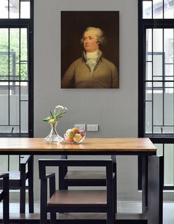 Foto 4 | Cuadro Decorativo - Alejandro Hamilton, C. 1792- John Trumbull - Fotografía - 28x36 - Impresión En Lienzo - Fine Art Tj