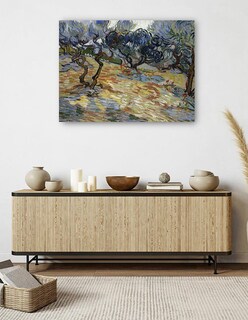Foto 5 | Cuadro Decorativo - Olivos- Vincent Van Gogh - Paisaje - 107x143 - Impresión En Lienzo - Fine Art Tj