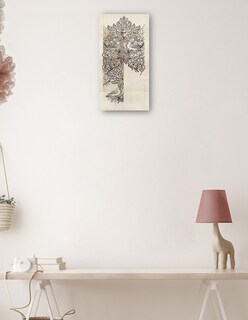 Foto 3 | Cuadro Decorativo - Paloma Y Rosa (1879)- William Morris - Abstracto - 46x89 - Impresión En Lienzo - Fine Art Tj