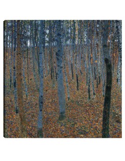 Foto 1 | Cuadro Decorativo - Hayedo I- Gustav Klimt - Paisaje - 51x51 - Impresión En Lienzo - Fine Art Tj