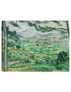 Foto 1 | Cuadro Decorativo - Monte Santa Victoria 2- Paul Cézanne - Religión - 46x61 - Impresión En Lienzo - Fine Art Tj