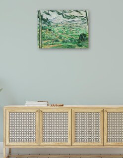 Foto 4 | Cuadro Decorativo - Monte Santa Victoria 2- Paul Cézanne - Religión - 46x61 - Impresión En Lienzo - Fine Art Tj
