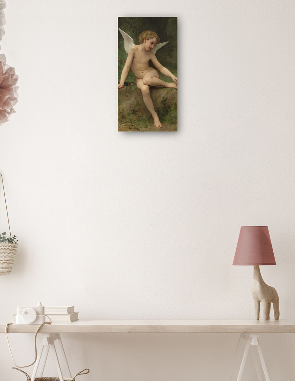 Foto 4 pulgar | Cuadro Decorativo - Amor En La Espina (1894)- William Bouguereau - Religión - 34x64 - Impresión En Lienzo - Fine Art Tj