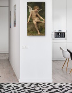 Foto 4 | Cuadro Decorativo - Amor En La Espina (1894)- William Bouguereau - Religión - 34x64 - Impresión En Lienzo - Fine Art Tj