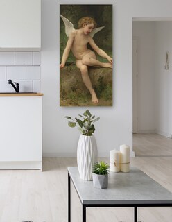 Foto 5 | Cuadro Decorativo - Amor En La Espina (1894)- William Bouguereau - Religión - 34x64 - Impresión En Lienzo - Fine Art Tj