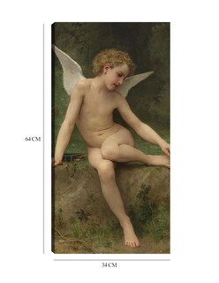 Foto 6 | Cuadro Decorativo - Amor En La Espina (1894)- William Bouguereau - Religión - 34x64 - Impresión En Lienzo - Fine Art Tj