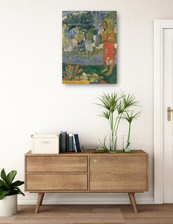 Foto 3 | Cuadro Decorativo - Ia Orana María (ave María)- Paul Gauguin - Fotografía - 77x102 - Impresión En Lienzo - Fine Art Tj