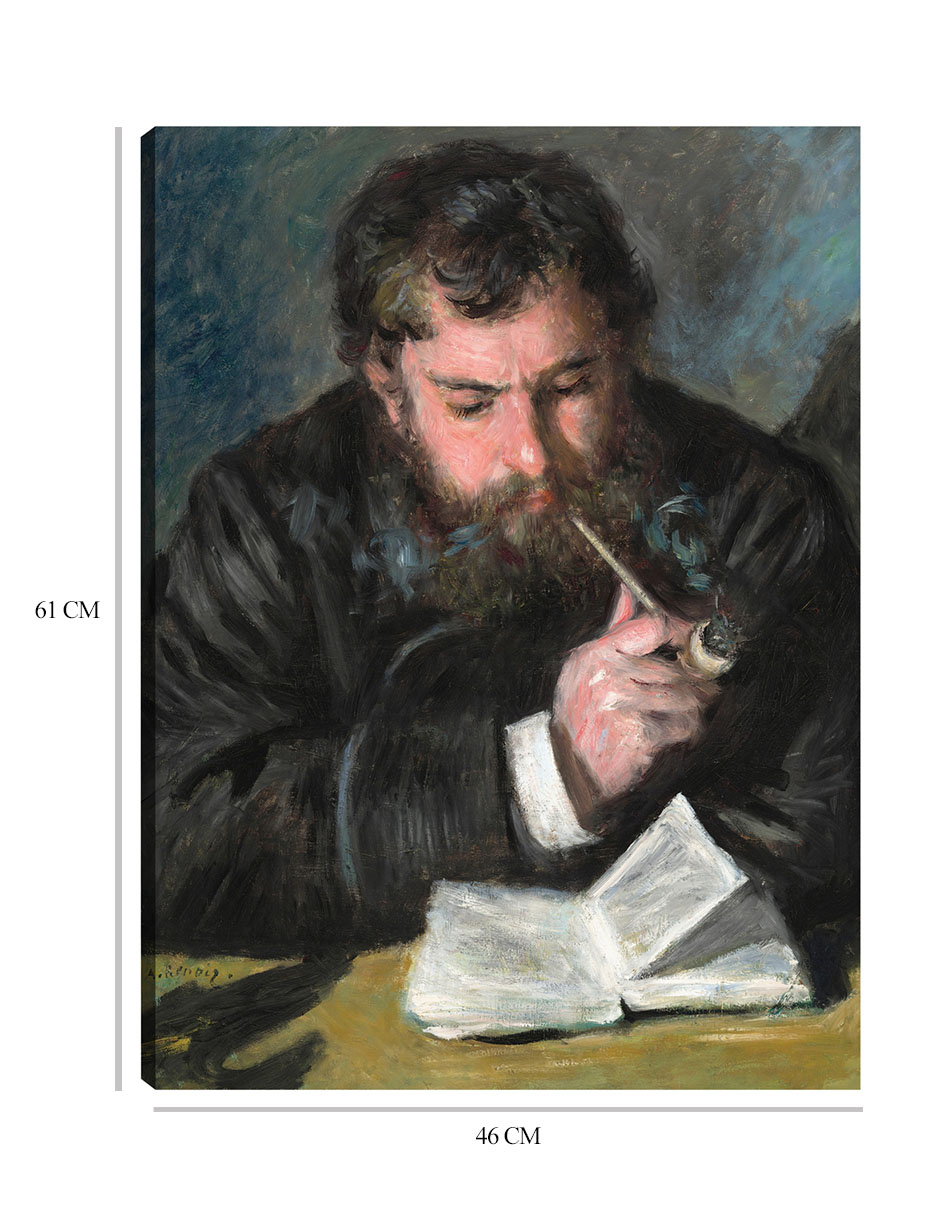 Foto 7 pulgar | Cuadro Decorativo - Claude Monet- Pierre-auguste Renoir - Fotografía - 46x61 - Impresión En Lienzo - Fine Art Tj