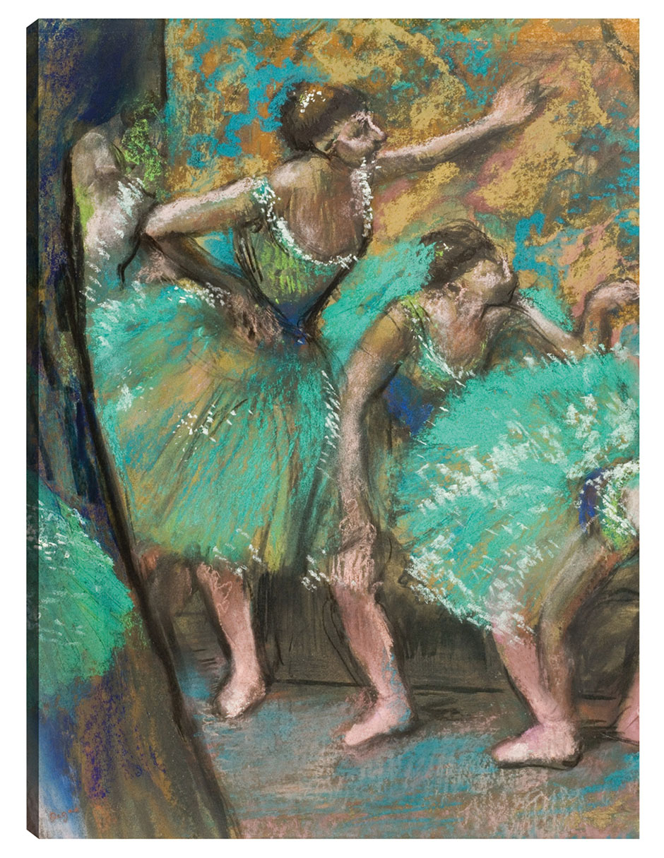 Foto 2 pulgar | Cuadro Decorativo - Los Bailarines- Edgar Degas - Fotografía - 46x61 - Impresión En Lienzo - Fine Art Tj